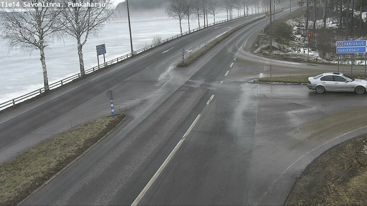 Weather Camera Image Road 14 Savonlinna, Punkaharju, Savonlinna, Etelä-Savo