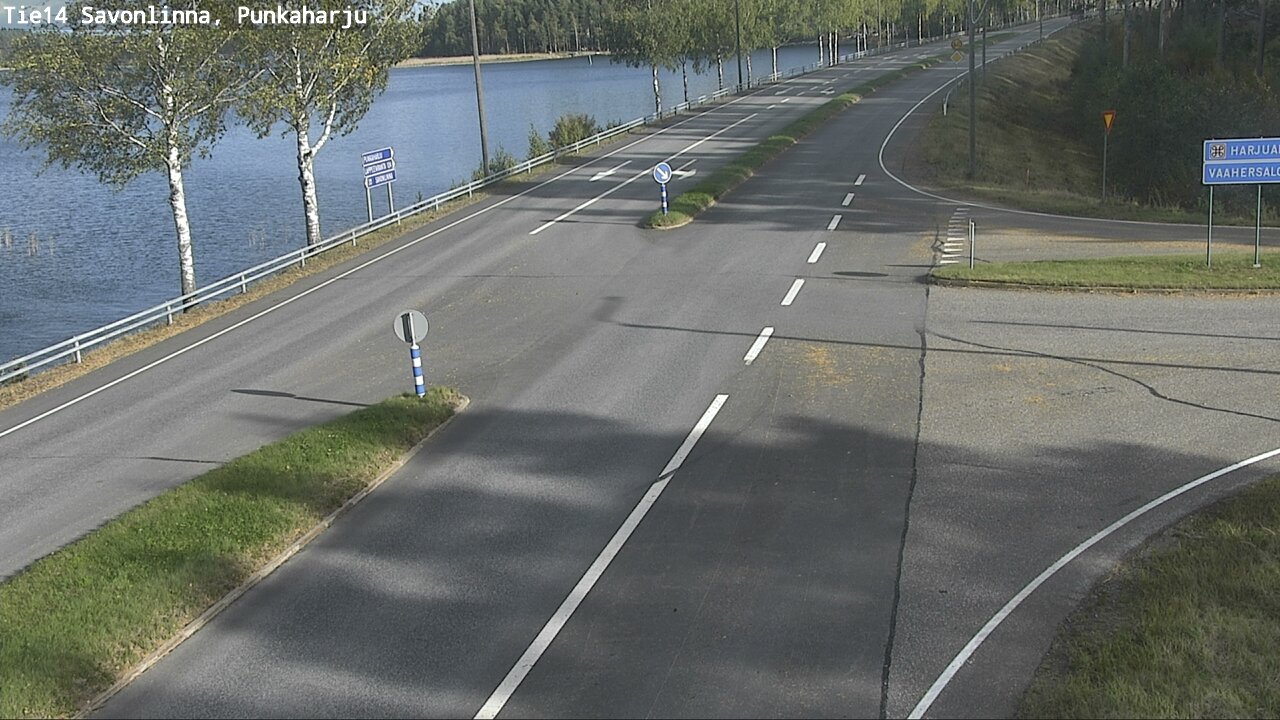 Weather Camera Image Road 14 Savonlinna, Punkaharju, Savonlinna, Etelä-Savo