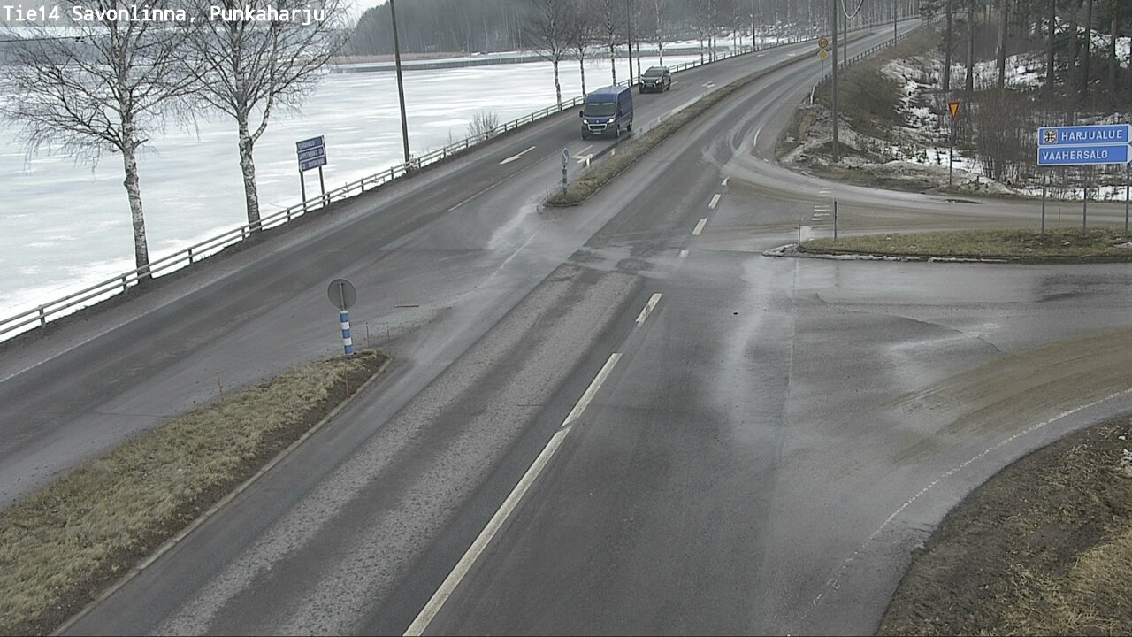 Weather Camera Image Road 14 Savonlinna, Punkaharju, Savonlinna, Etelä-Savo