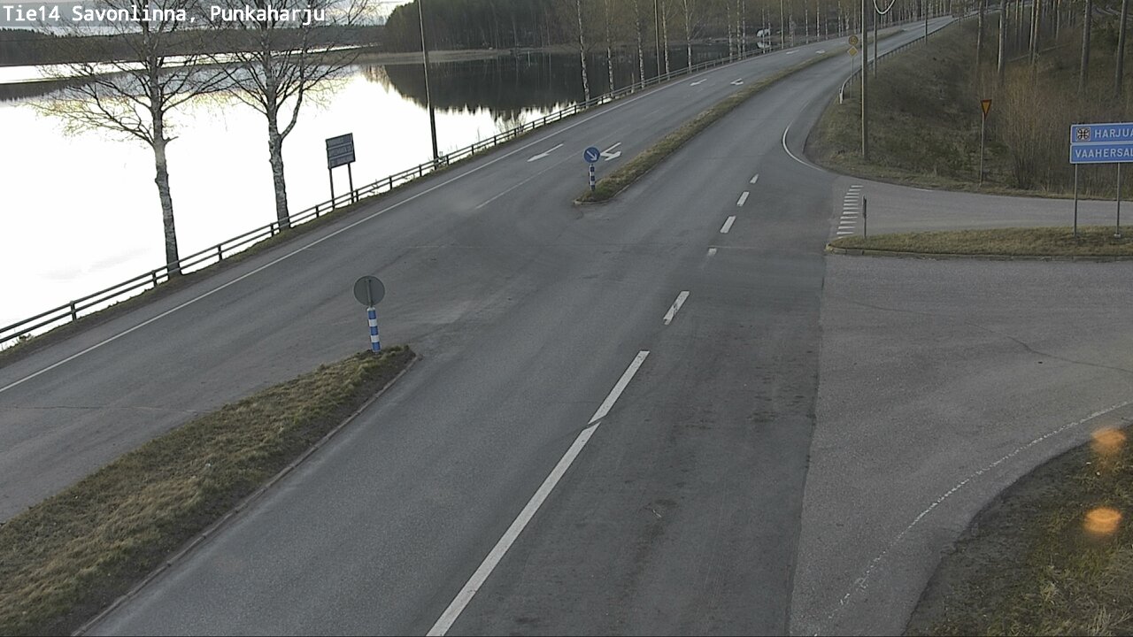 Weather Camera Image Road 14 Savonlinna, Punkaharju, Savonlinna, Etelä-Savo