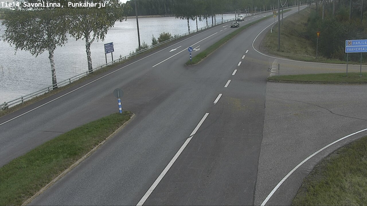 Weather Camera Image Road 14 Savonlinna, Punkaharju, Savonlinna, Etelä-Savo