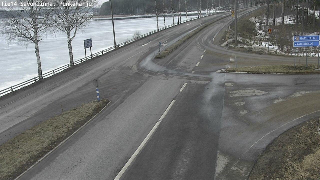 Weather Camera Image Road 14 Savonlinna, Punkaharju, Savonlinna, Etelä-Savo