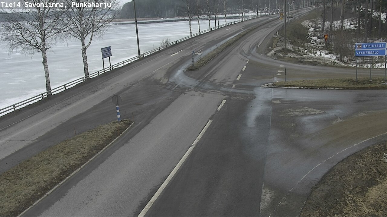 Weather Camera Image Road 14 Savonlinna, Punkaharju, Savonlinna, Etelä-Savo
