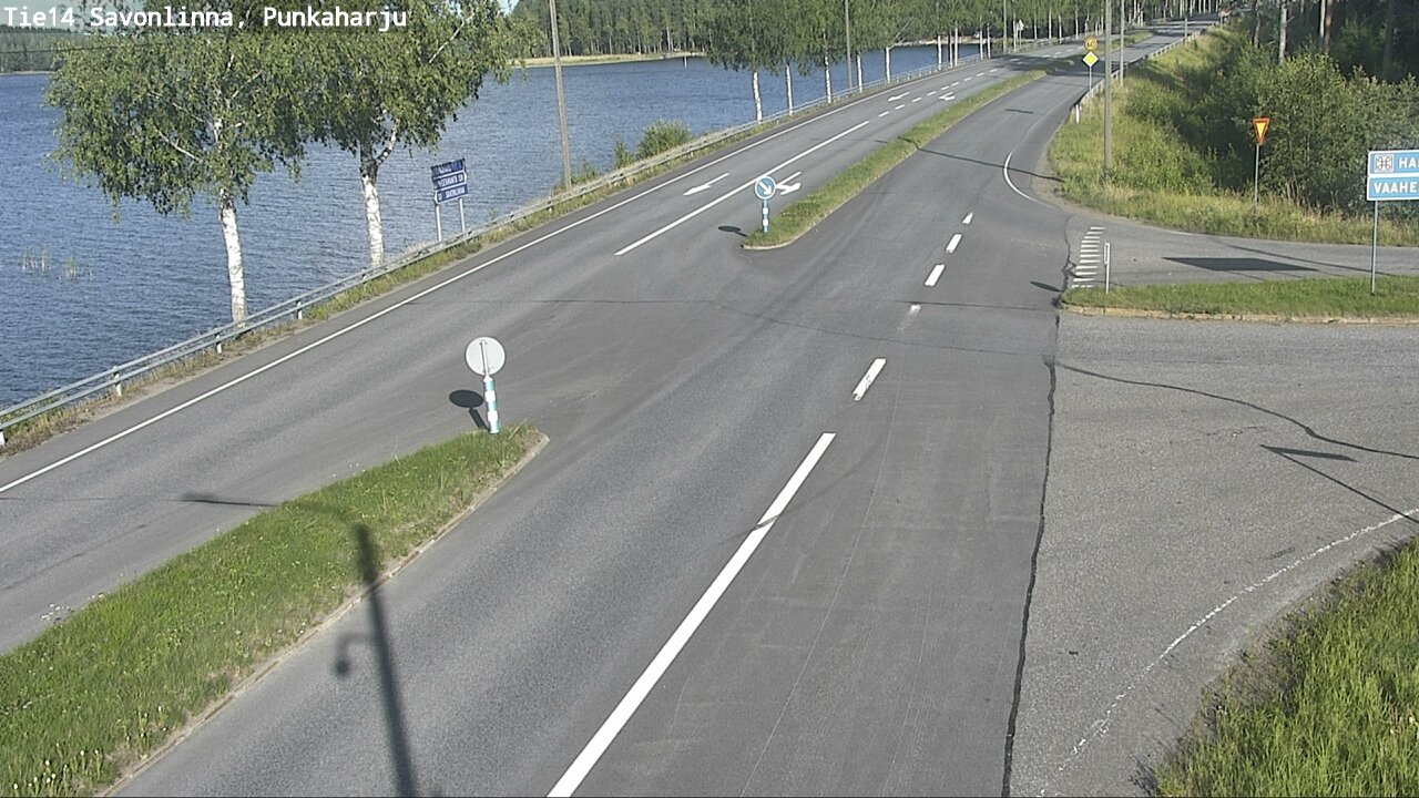 Kelikamerat Kuva Tie 14 Savonlinna, Punkaharju, Savonlinna, Etelä-Savo