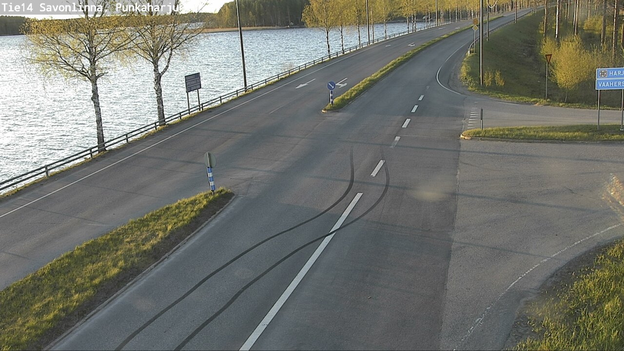 Weather Camera Image Road 14 Savonlinna, Punkaharju, Savonlinna, Etelä-Savo