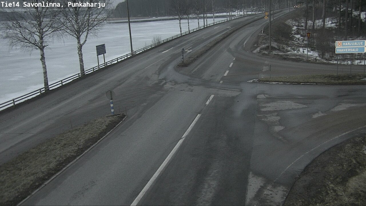Weather Camera Image Road 14 Savonlinna, Punkaharju, Savonlinna, Etelä-Savo