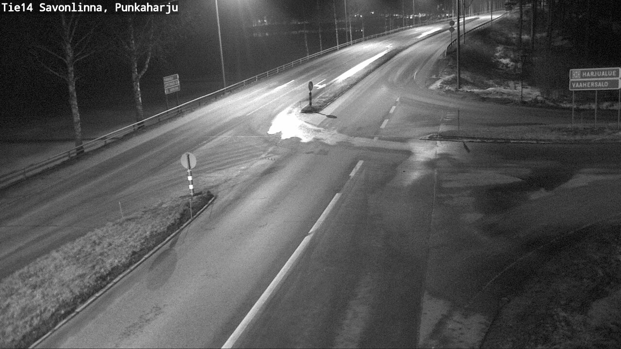 Weather Camera Image Road 14 Savonlinna, Punkaharju, Savonlinna, Etelä-Savo
