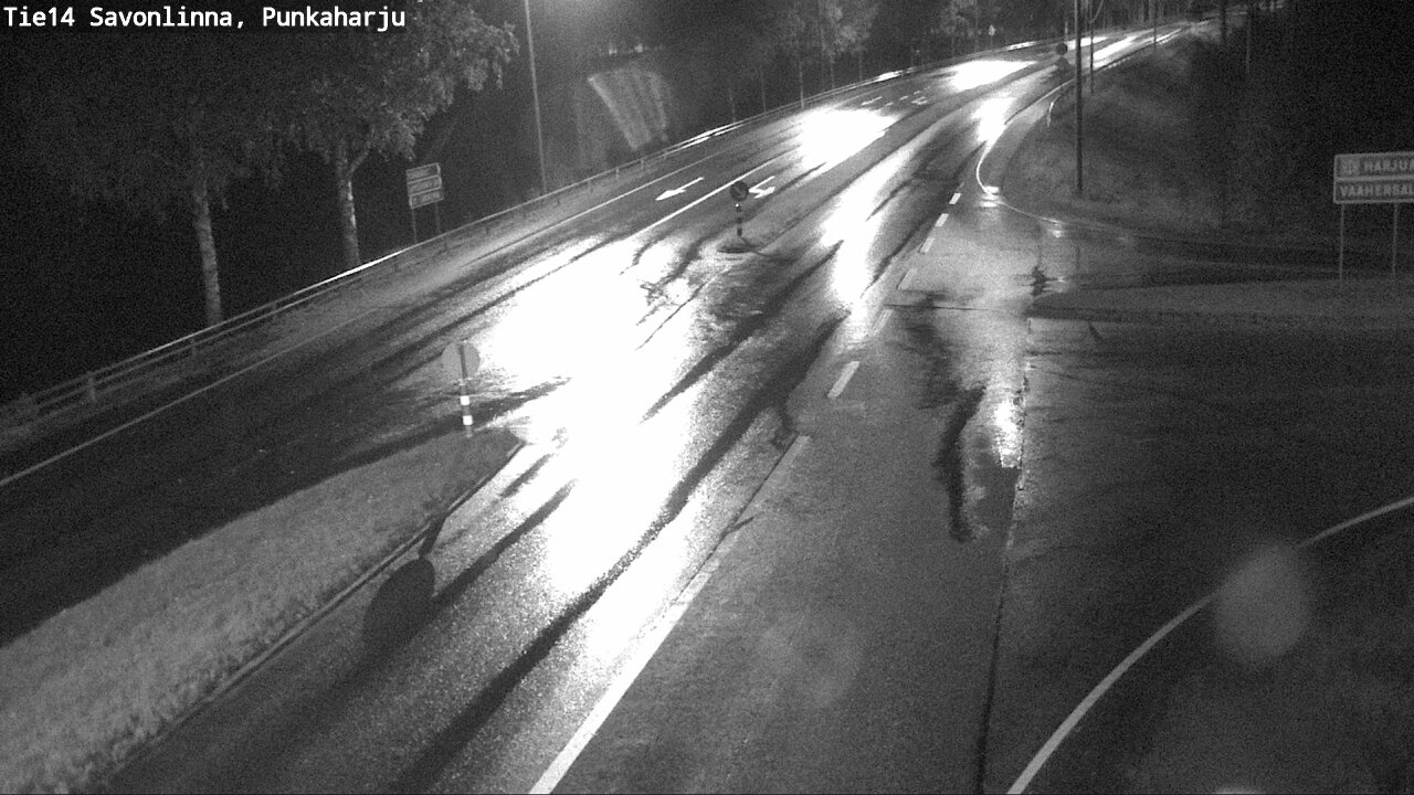 Weather Camera Image Väg 14 Savonlinna, Punkaharju, Savonlinna, Etelä-Savo