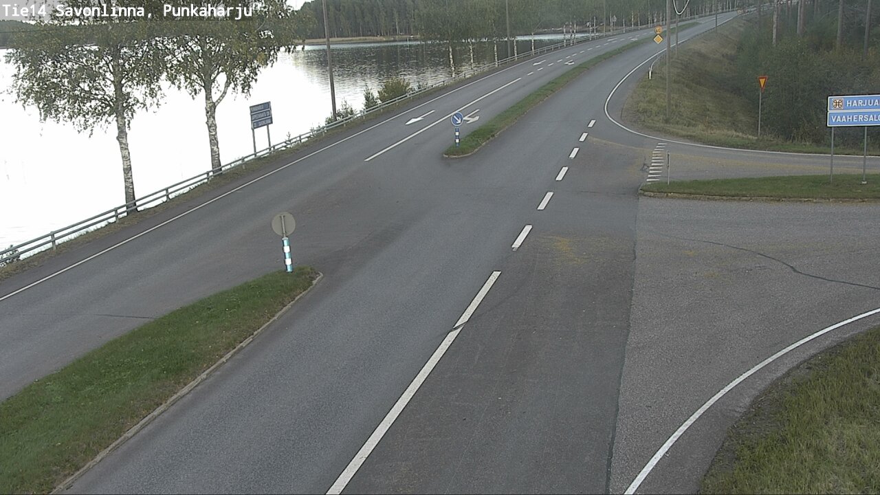 Weather Camera Image Road 14 Savonlinna, Punkaharju, Savonlinna, Etelä-Savo