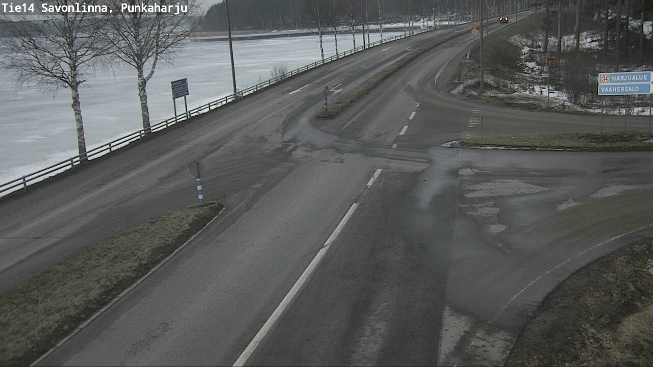 Weather Camera Image Road 14 Savonlinna, Punkaharju, Savonlinna, Etelä-Savo
