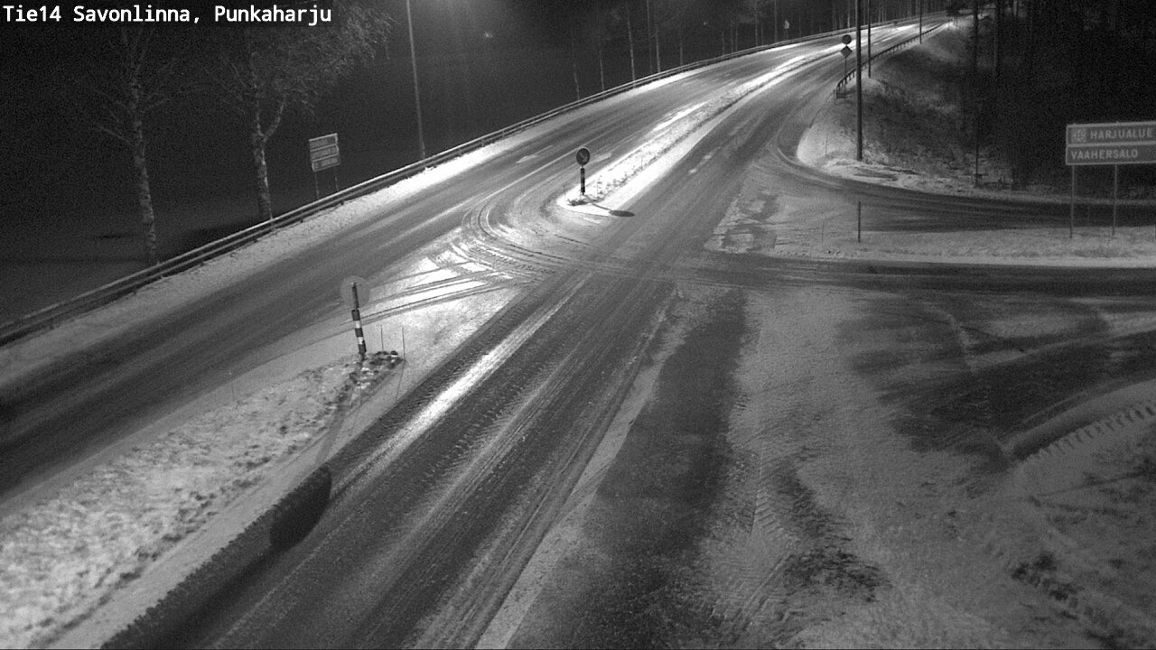 Weather Camera Image Väg 14 Savonlinna, Punkaharju, Savonlinna, Etelä-Savo