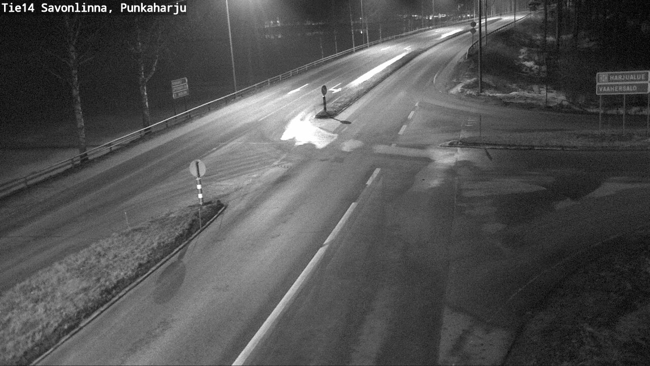 Weather Camera Image Road 14 Savonlinna, Punkaharju, Savonlinna, Etelä-Savo