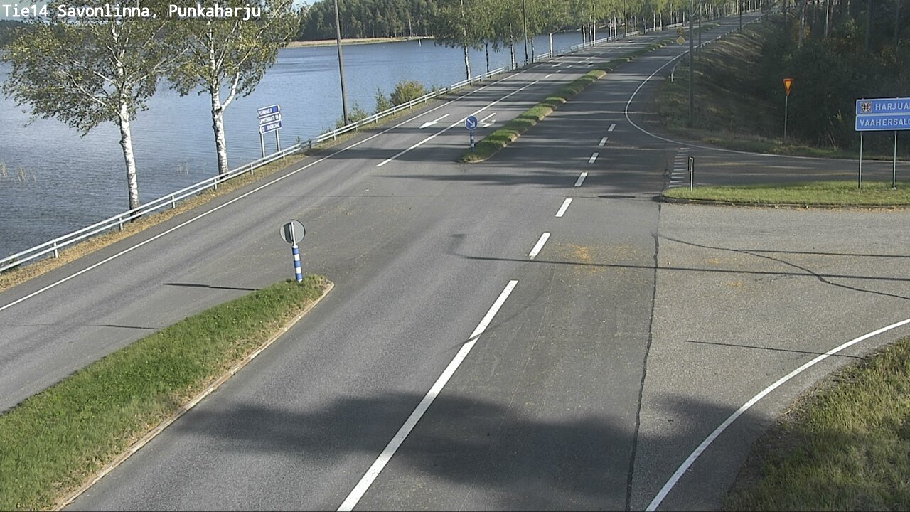 Weather Camera Image Road 14 Savonlinna, Punkaharju, Savonlinna, Etelä-Savo