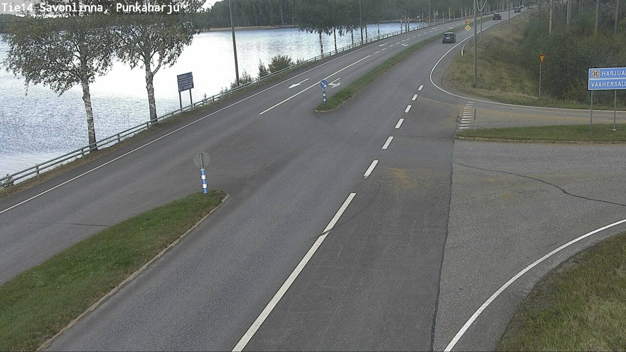 Weather Camera Image Road 14 Savonlinna, Punkaharju, Savonlinna, Etelä-Savo