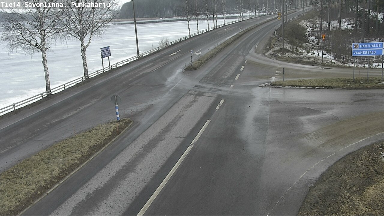 Weather Camera Image Road 14 Savonlinna, Punkaharju, Savonlinna, Etelä-Savo