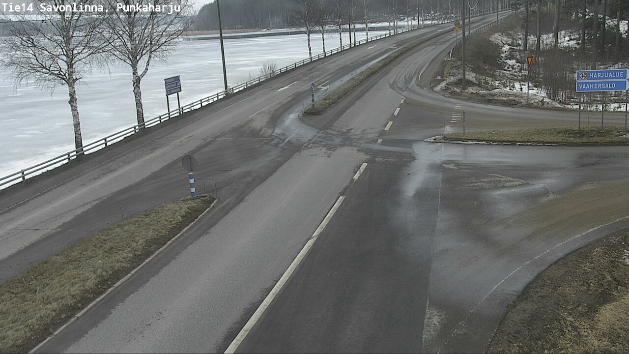 Weather Camera Image Road 14 Savonlinna, Punkaharju, Savonlinna, Etelä-Savo