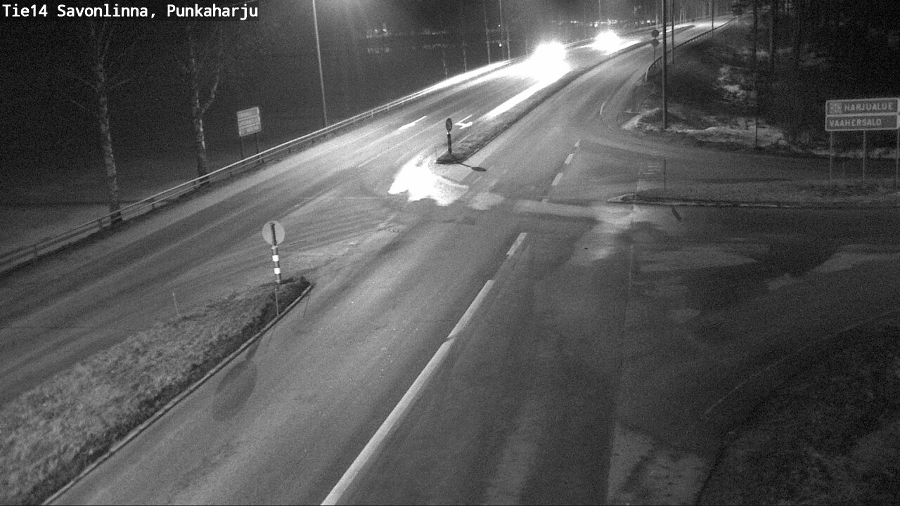 Weather Camera Image Road 14 Savonlinna, Punkaharju, Savonlinna, Etelä-Savo