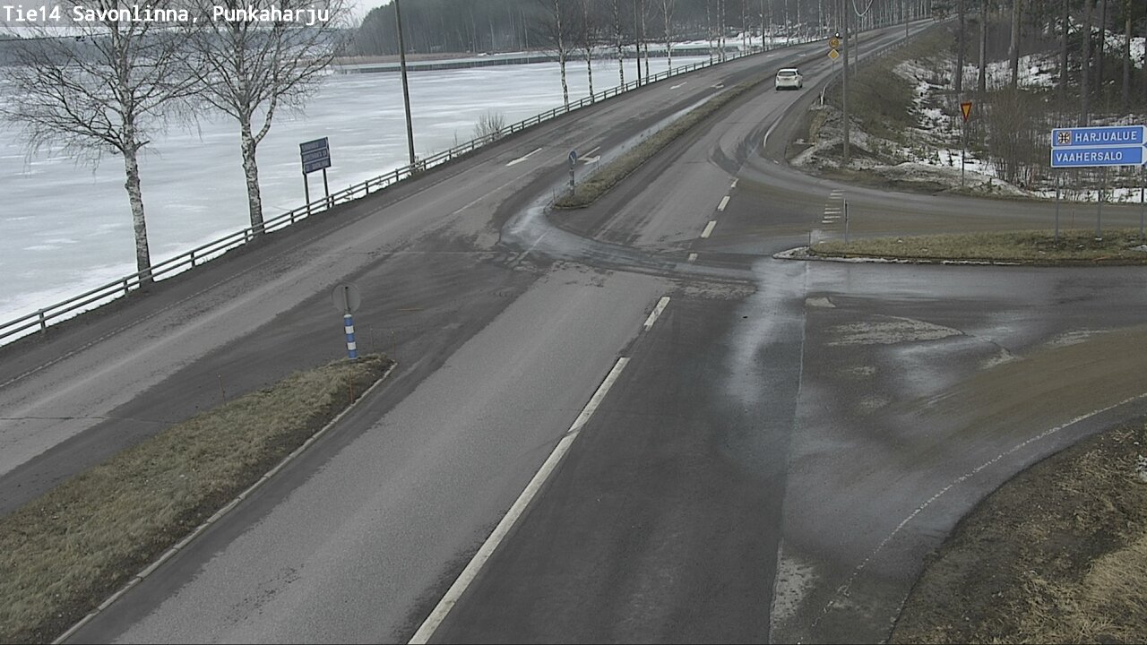 Weather Camera Image Road 14 Savonlinna, Punkaharju, Savonlinna, Etelä-Savo