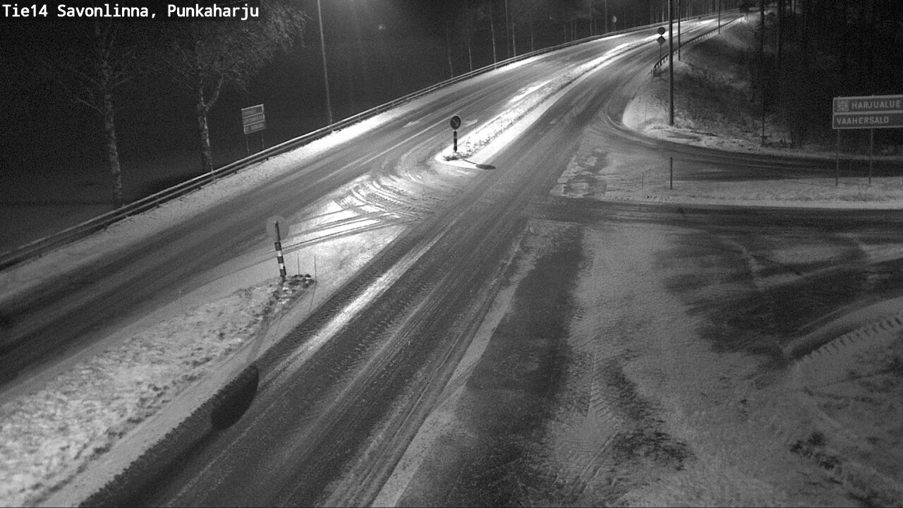 Weather Camera Image Väg 14 Savonlinna, Punkaharju, Savonlinna, Etelä-Savo