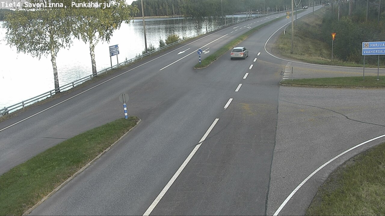 Weather Camera Image Road 14 Savonlinna, Punkaharju, Savonlinna, Etelä-Savo