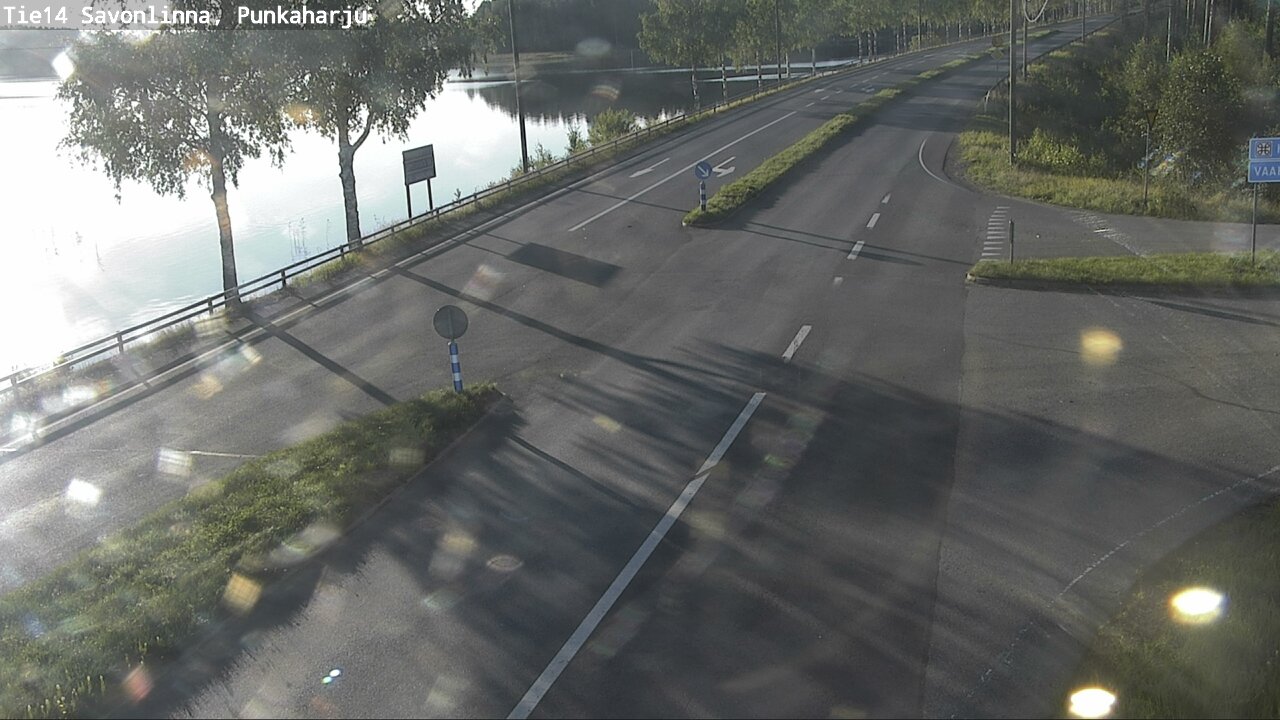 Weather Camera Image Road 14 Savonlinna, Punkaharju, Savonlinna, Etelä-Savo