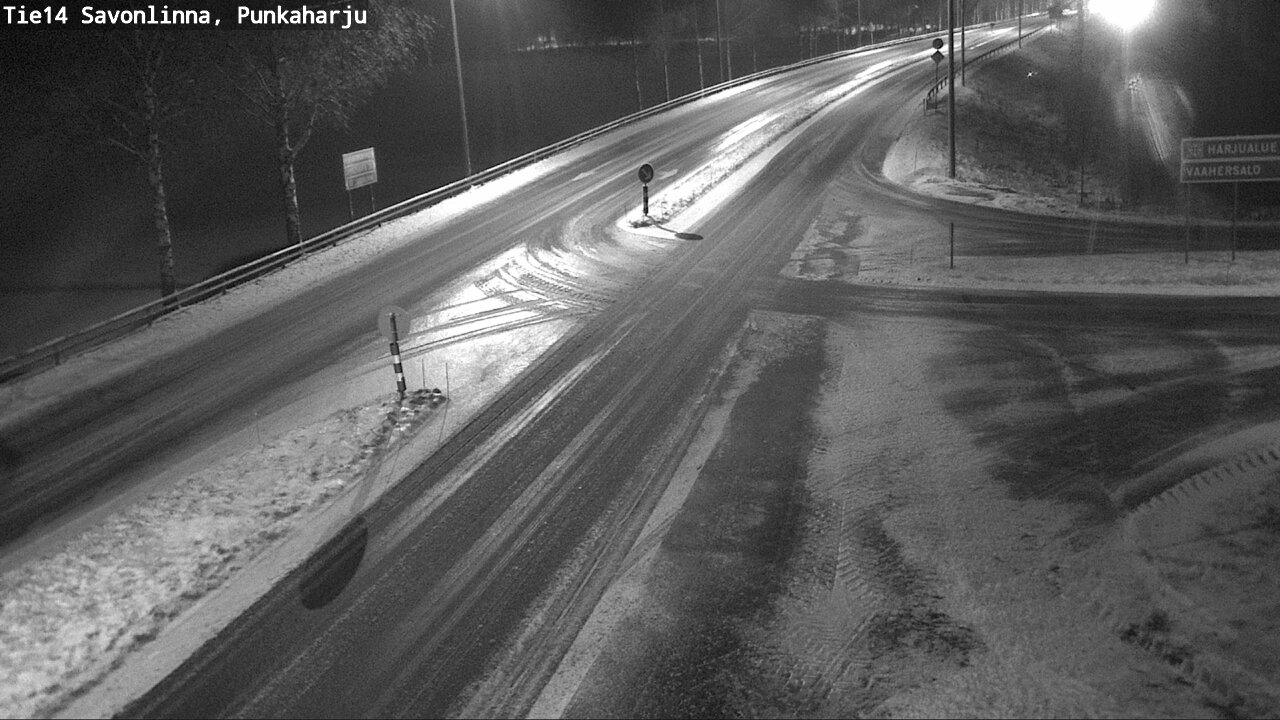 Weather Camera Image Väg 14 Savonlinna, Punkaharju, Savonlinna, Etelä-Savo