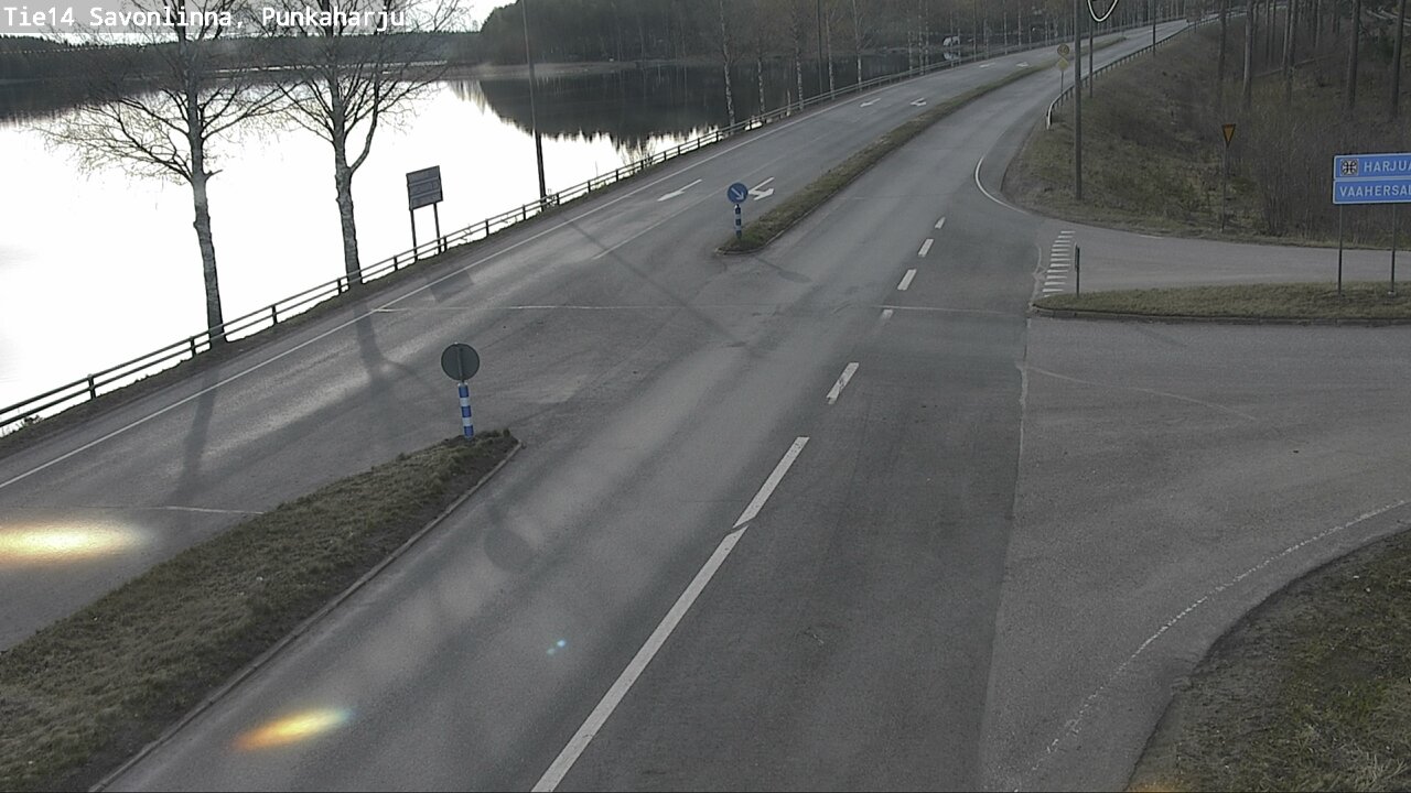 Weather Camera Image Road 14 Savonlinna, Punkaharju, Savonlinna, Etelä-Savo