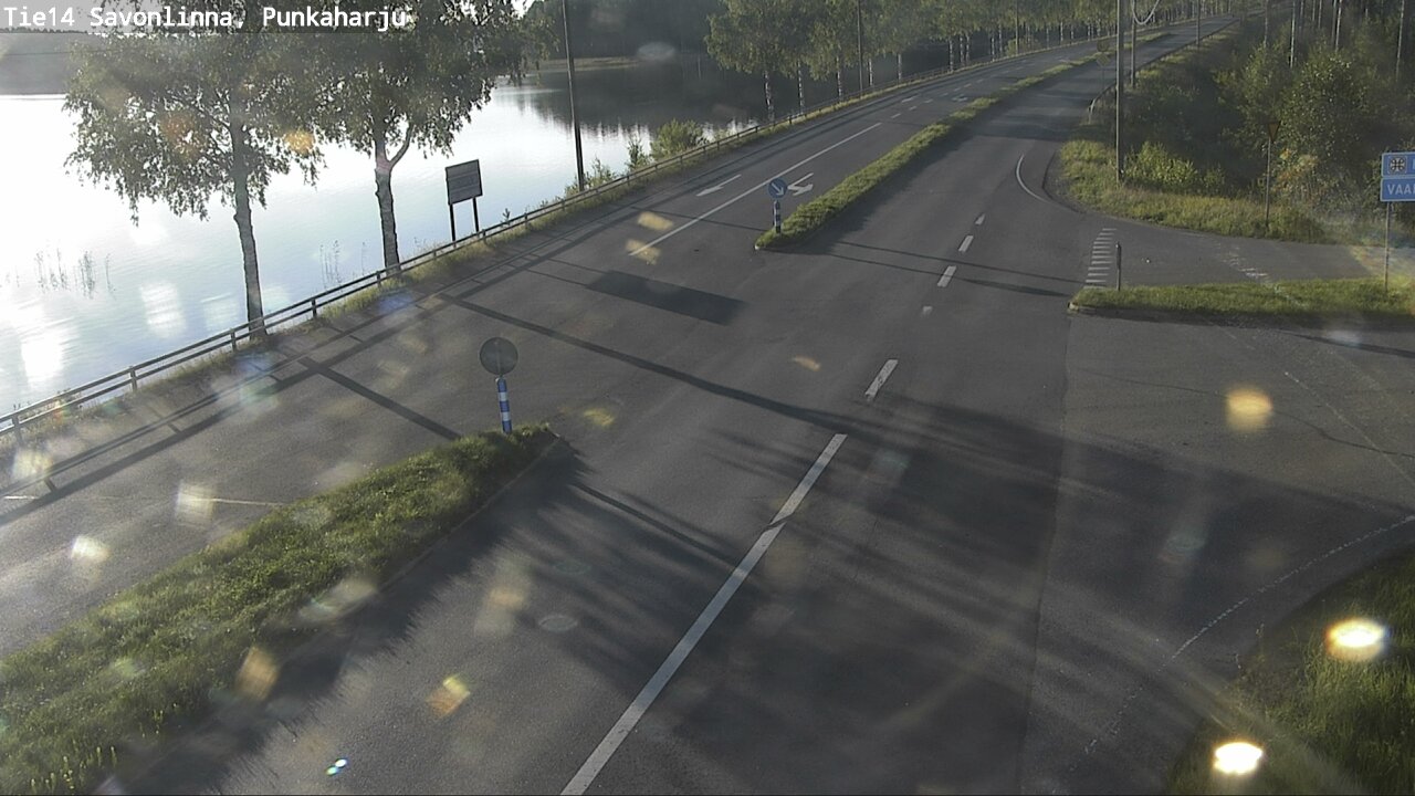 Weather Camera Image Road 14 Savonlinna, Punkaharju, Savonlinna, Etelä-Savo