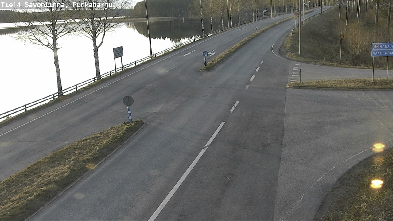 Weather Camera Image Road 14 Savonlinna, Punkaharju, Savonlinna, Etelä-Savo