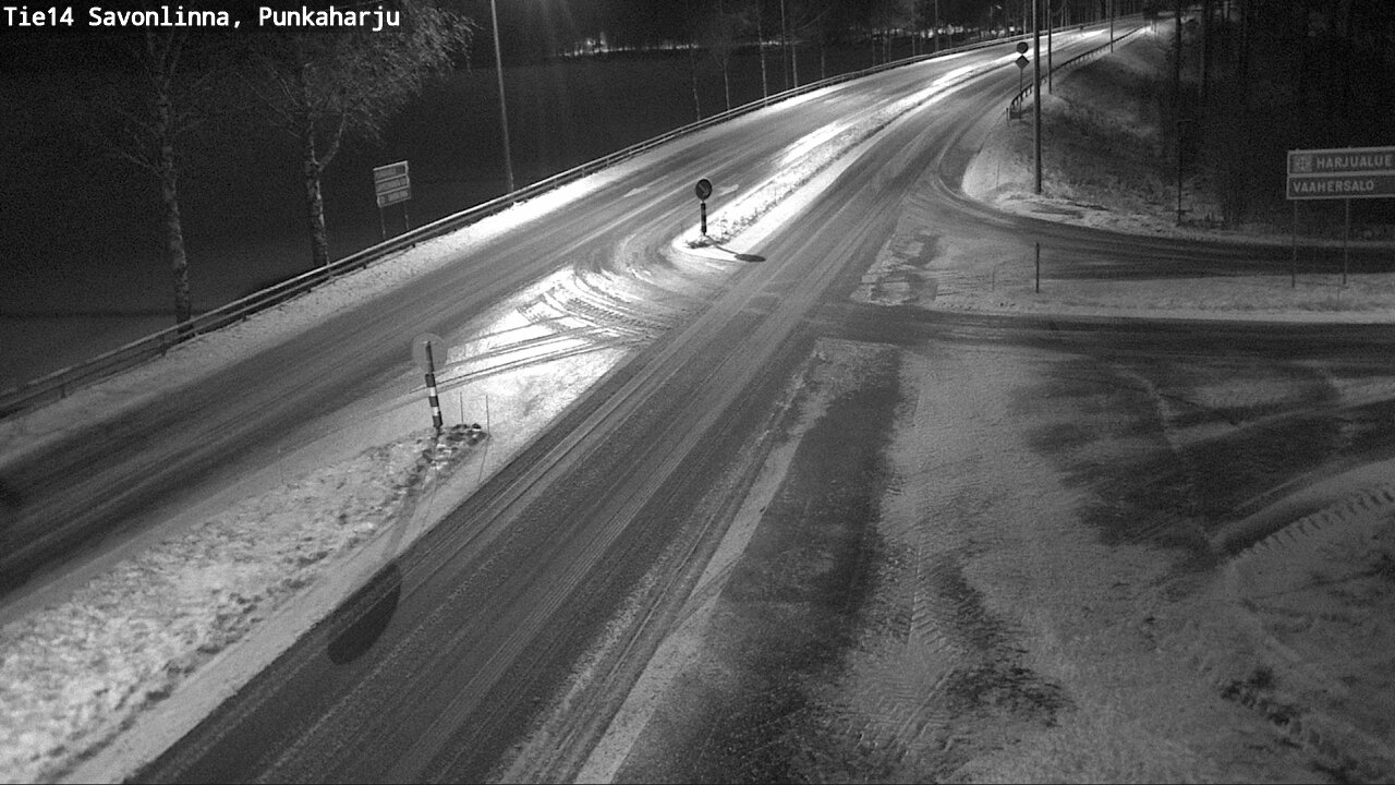 Weather Camera Image Väg 14 Savonlinna, Punkaharju, Savonlinna, Etelä-Savo