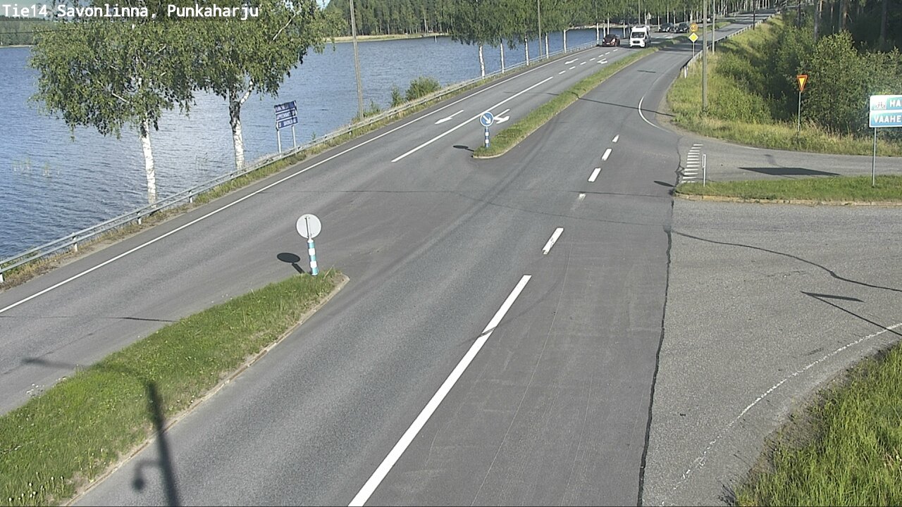 Kelikamerat Kuva Tie 14 Savonlinna, Punkaharju, Savonlinna, Etelä-Savo
