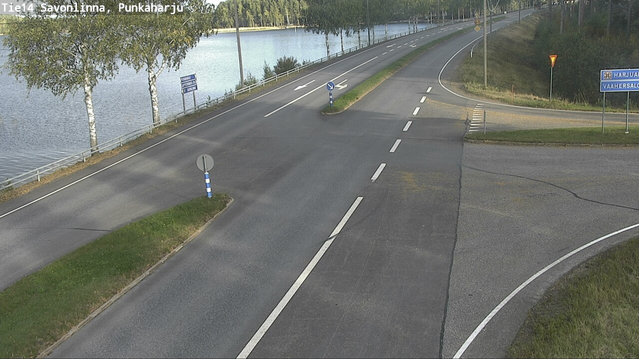 Weather Camera Image Road 14 Savonlinna, Punkaharju, Savonlinna, Etelä-Savo