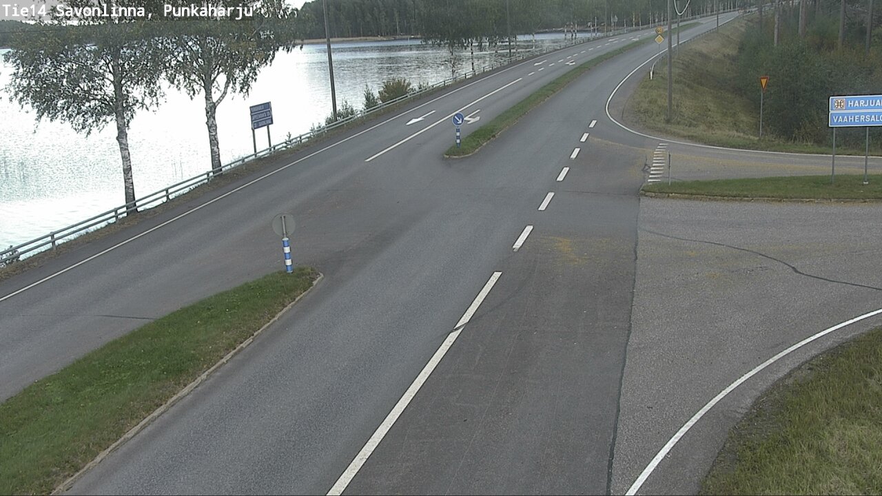 Weather Camera Image Road 14 Savonlinna, Punkaharju, Savonlinna, Etelä-Savo