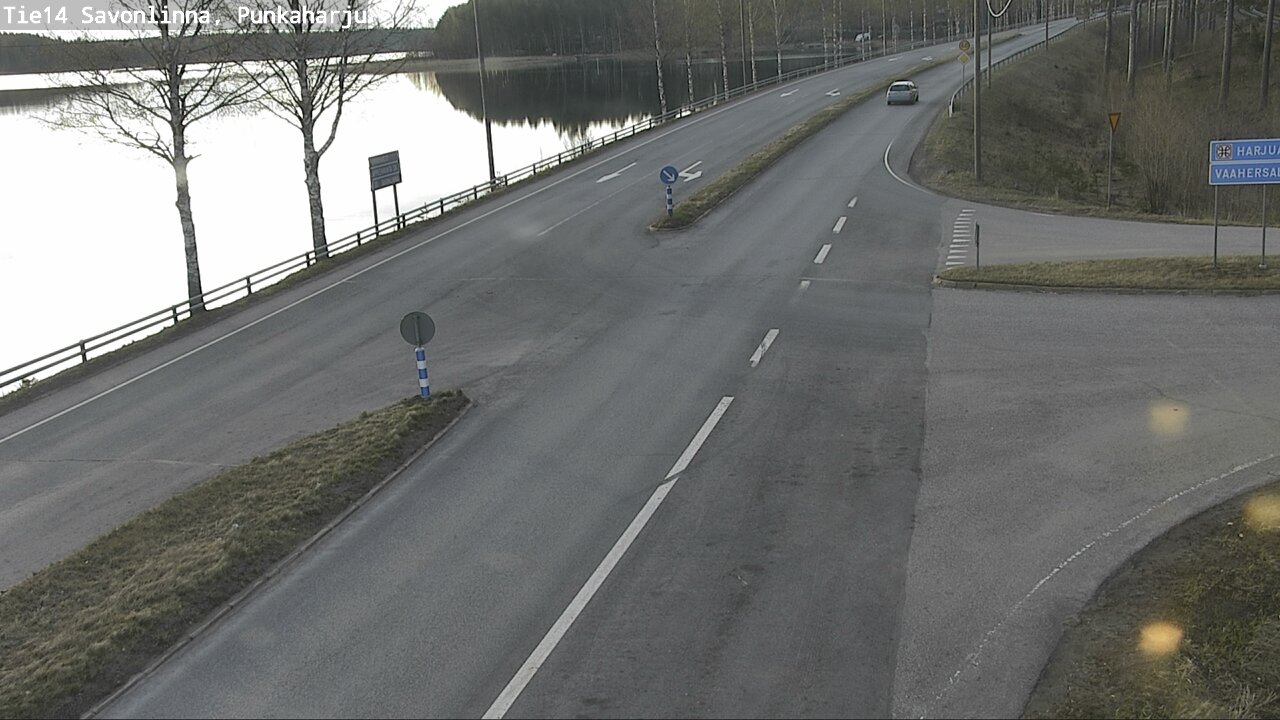 Weather Camera Image Road 14 Savonlinna, Punkaharju, Savonlinna, Etelä-Savo