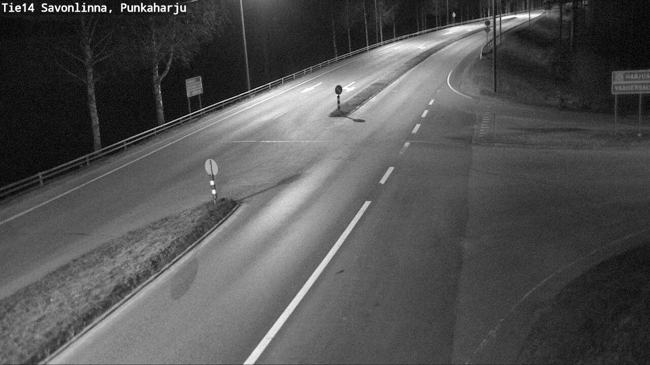 Weather Camera Image Road 14 Savonlinna, Punkaharju, Savonlinna, Etelä-Savo