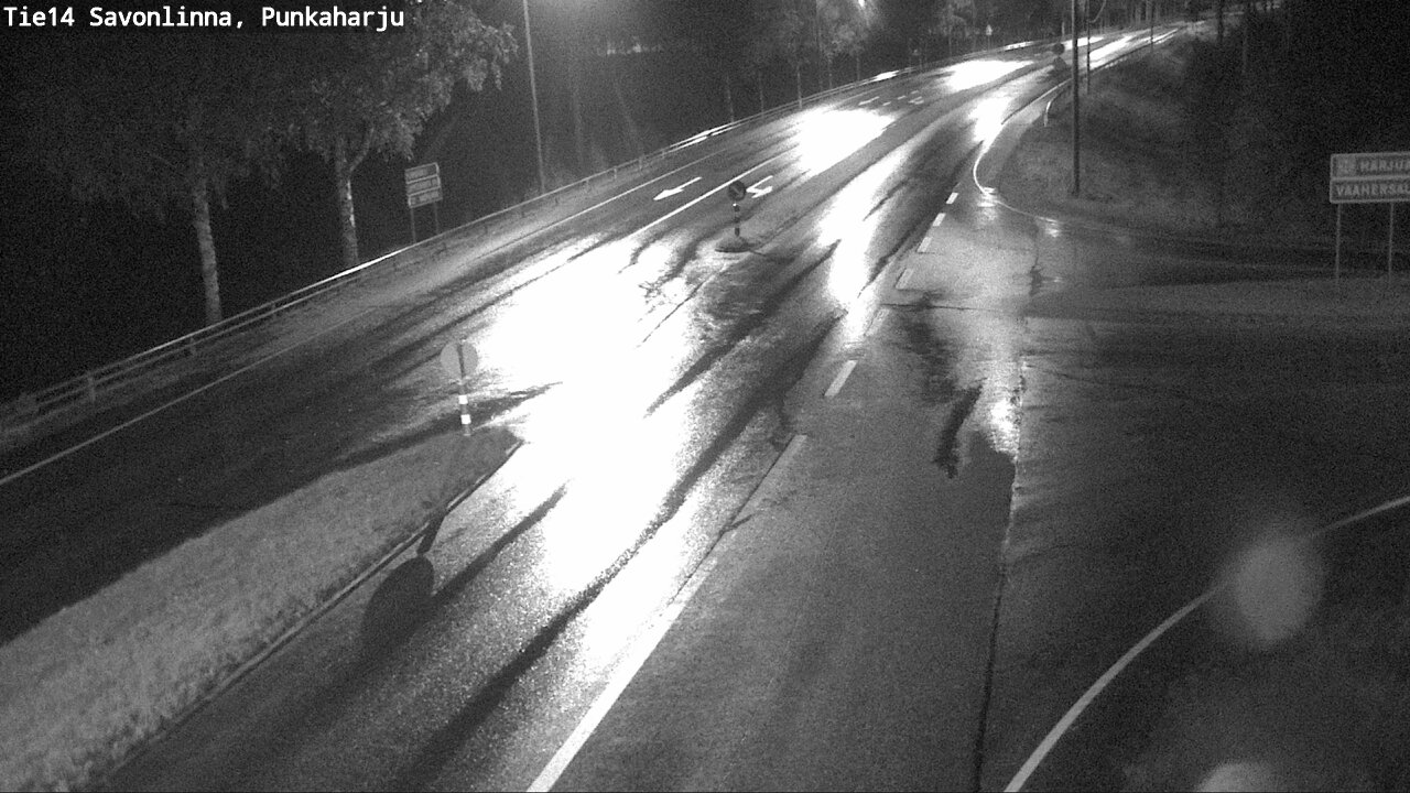 Weather Camera Image Väg 14 Savonlinna, Punkaharju, Savonlinna, Etelä-Savo