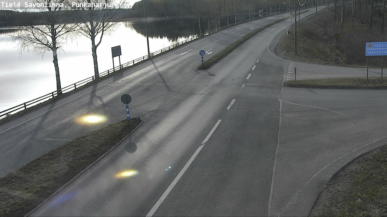 Weather Camera Image Road 14 Savonlinna, Punkaharju, Savonlinna, Etelä-Savo
