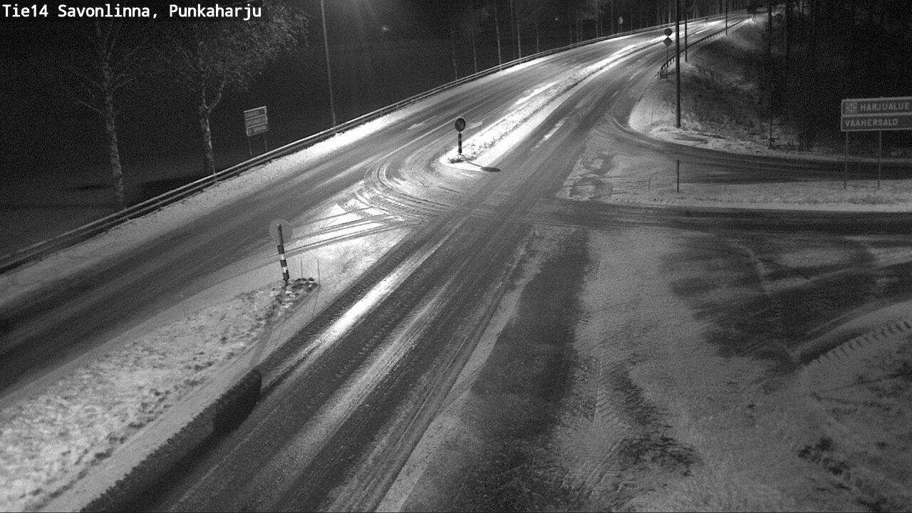 Weather Camera Image Väg 14 Savonlinna, Punkaharju, Savonlinna, Etelä-Savo