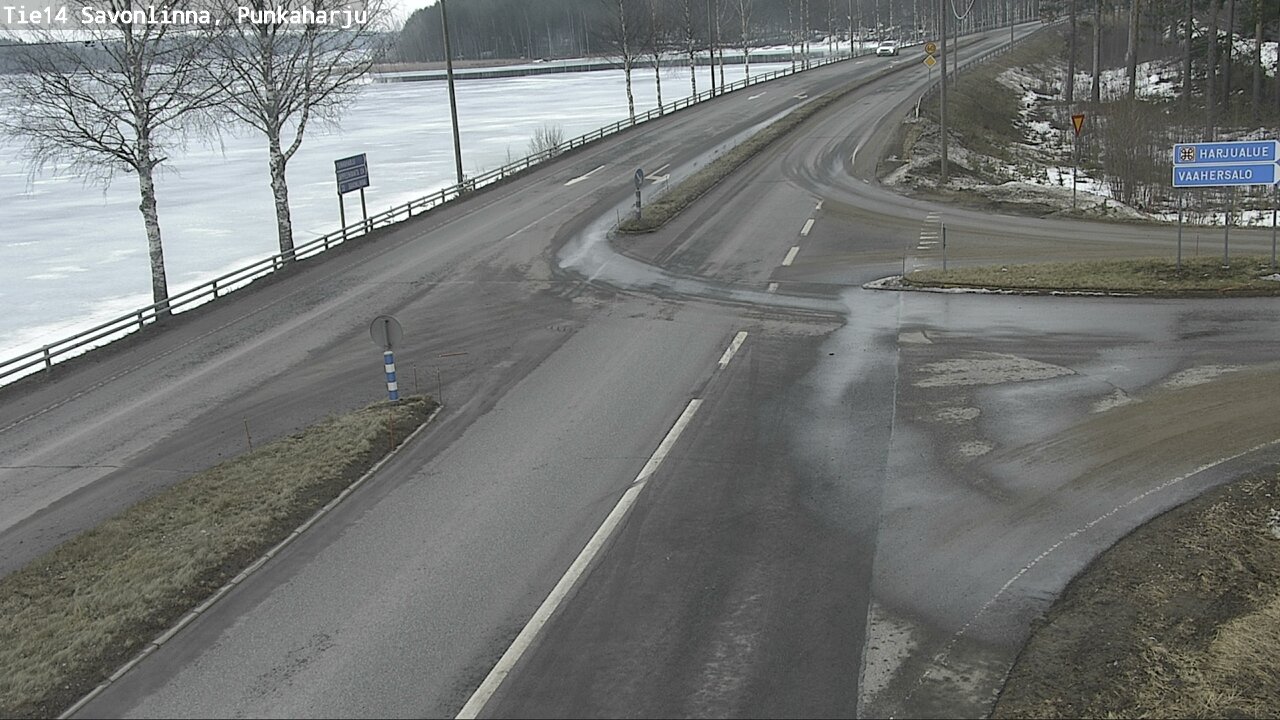 Weather Camera Image Road 14 Savonlinna, Punkaharju, Savonlinna, Etelä-Savo