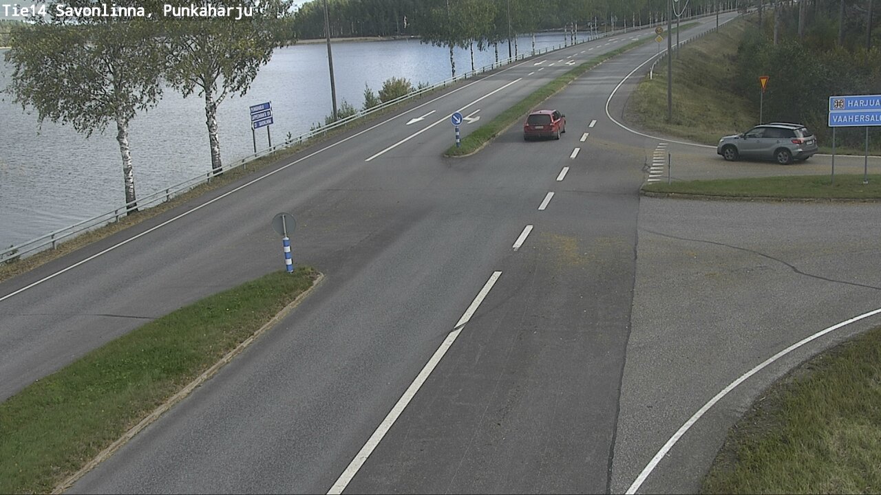 Weather Camera Image Road 14 Savonlinna, Punkaharju, Savonlinna, Etelä-Savo