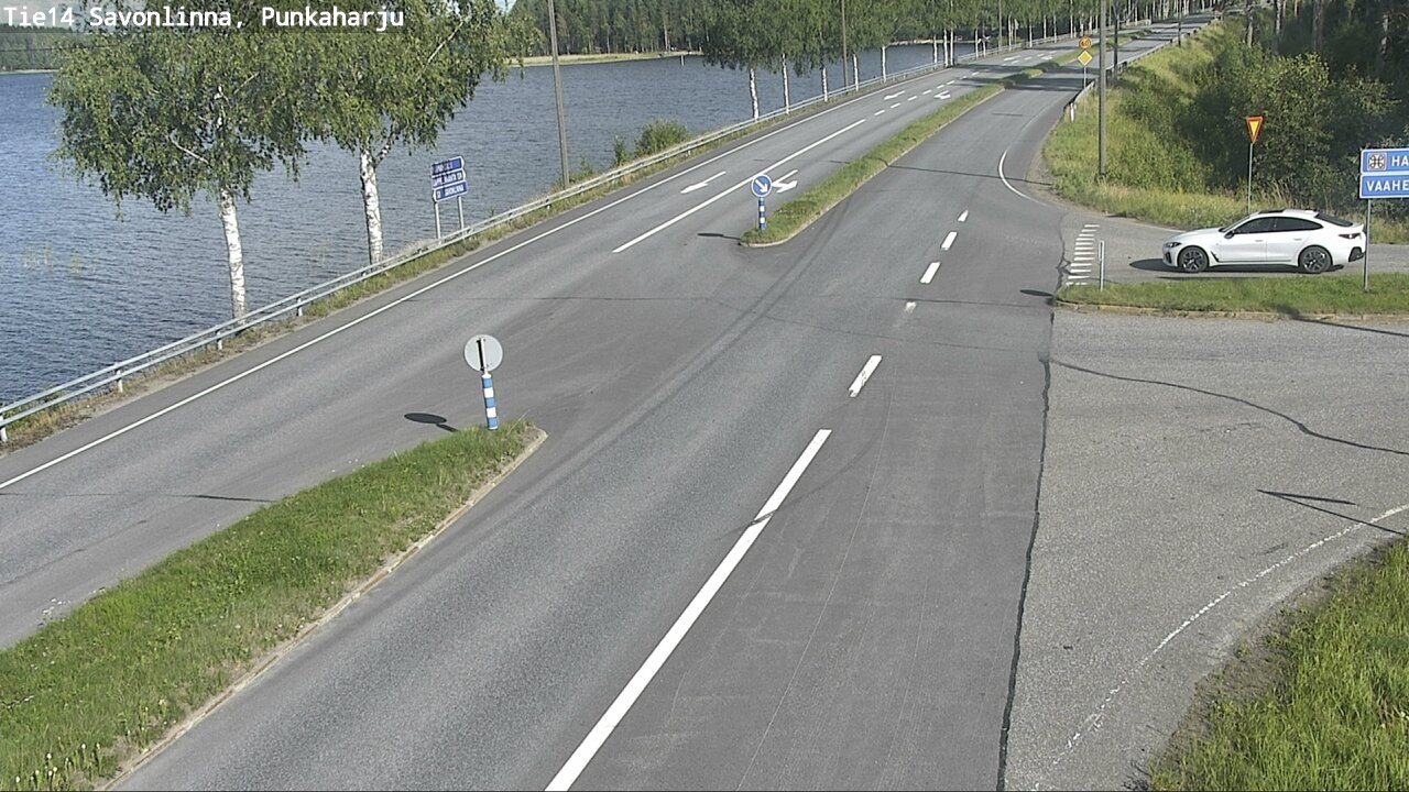 Kelikamerat Kuva Tie 14 Savonlinna, Punkaharju, Savonlinna, Etelä-Savo