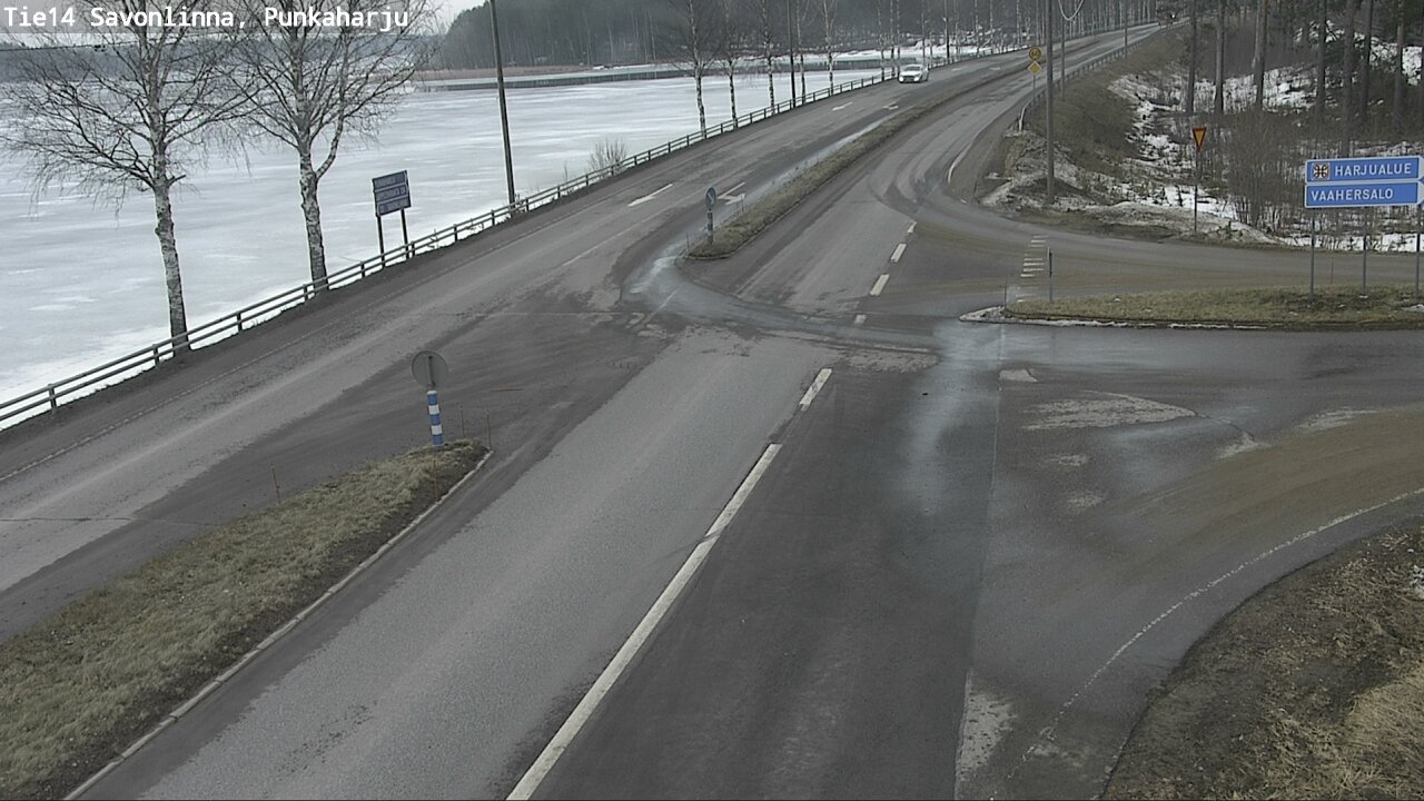 Weather Camera Image Road 14 Savonlinna, Punkaharju, Savonlinna, Etelä-Savo