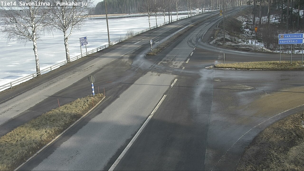 Weather Camera Image Road 14 Savonlinna, Punkaharju, Savonlinna, Etelä-Savo