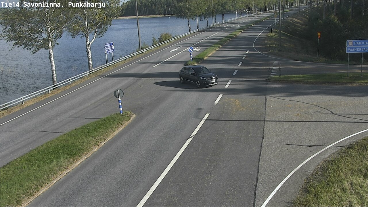 Weather Camera Image Road 14 Savonlinna, Punkaharju, Savonlinna, Etelä-Savo