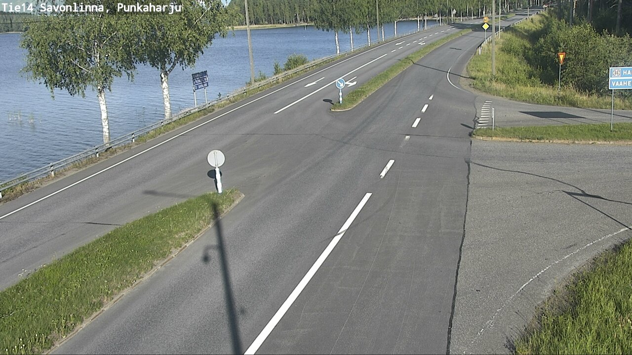 Kelikamerat Kuva Tie 14 Savonlinna, Punkaharju, Savonlinna, Etelä-Savo