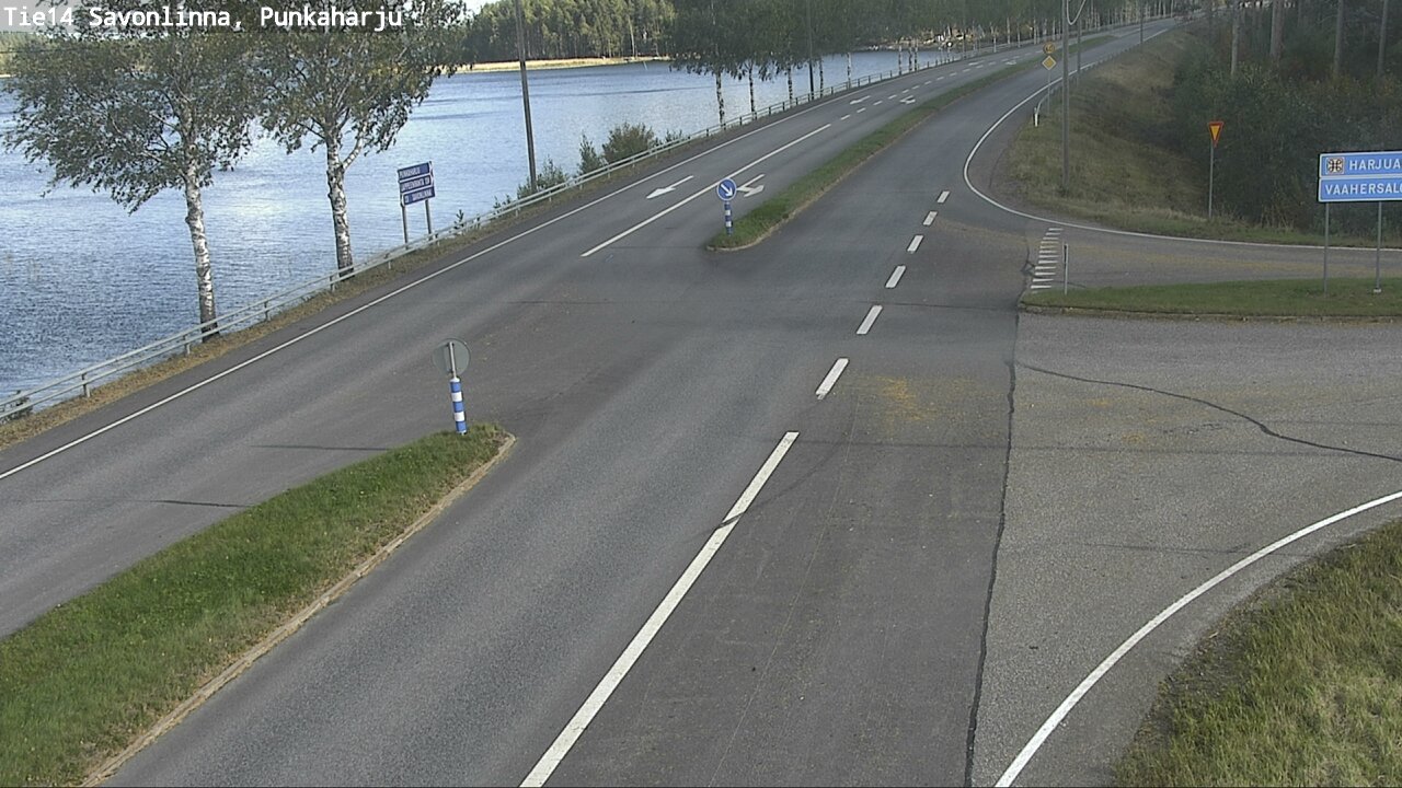 Weather Camera Image Road 14 Savonlinna, Punkaharju, Savonlinna, Etelä-Savo