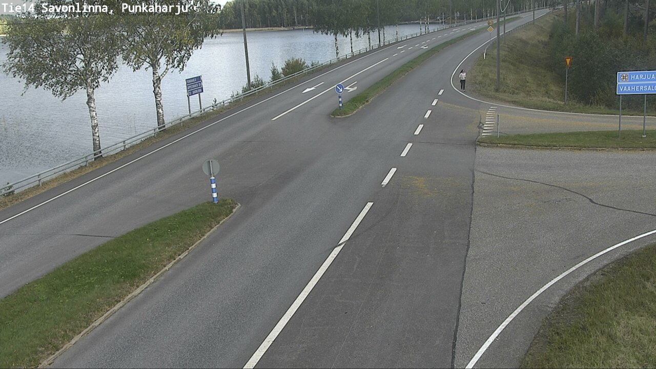 Weather Camera Image Road 14 Savonlinna, Punkaharju, Savonlinna, Etelä-Savo