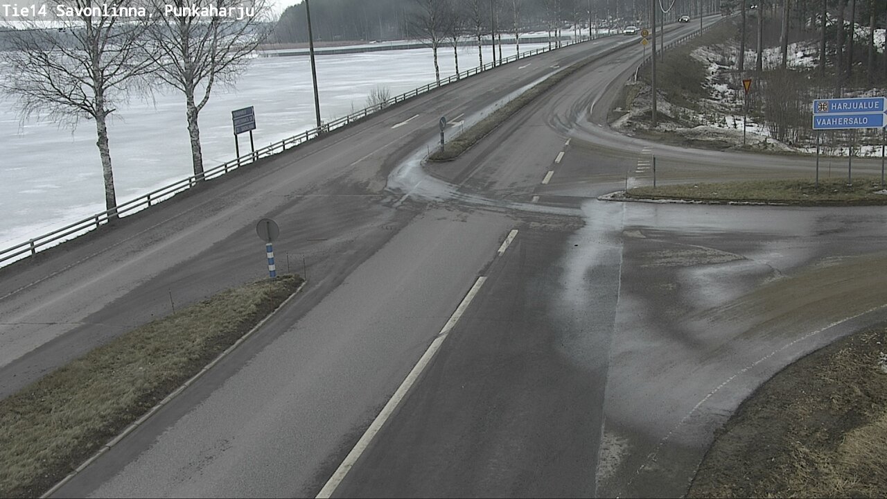 Weather Camera Image Road 14 Savonlinna, Punkaharju, Savonlinna, Etelä-Savo