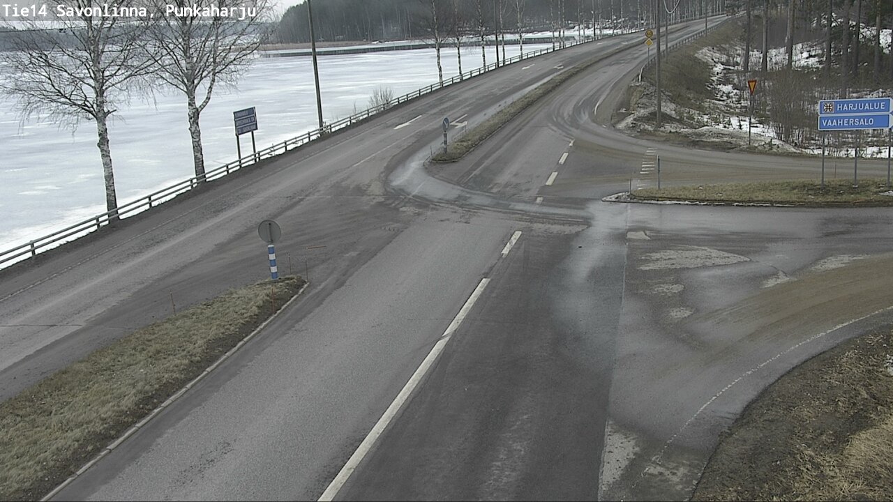 Weather Camera Image Road 14 Savonlinna, Punkaharju, Savonlinna, Etelä-Savo