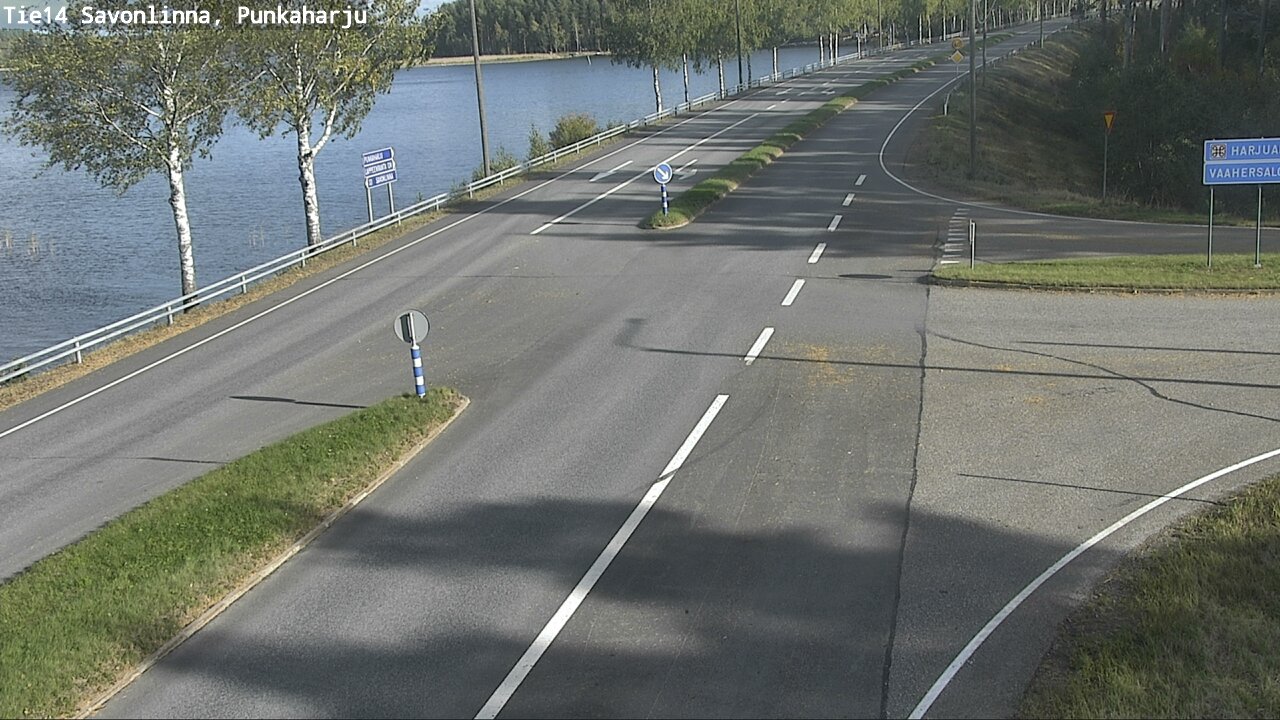 Weather Camera Image Road 14 Savonlinna, Punkaharju, Savonlinna, Etelä-Savo